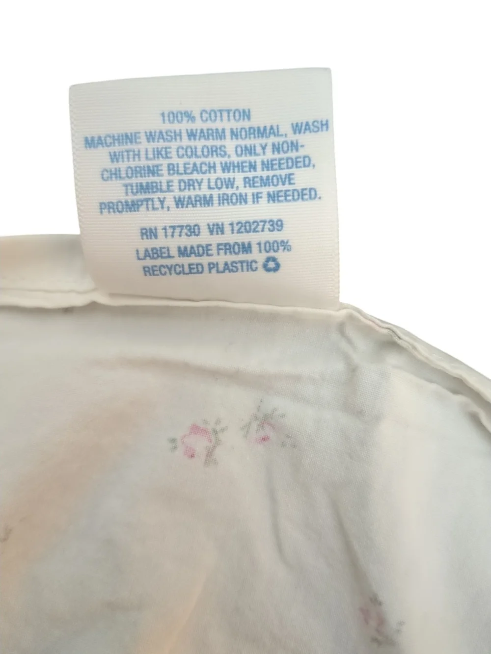 Simply Shabby Chic Pink Rose Floral Reversible Standard Pillowcase Set of 2